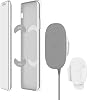 Moshi SnapTo Magnetic Wall Mount Wireless Charging Qi-Certified [Only Compatible with Moshi SnapTo Series Cases], Fast Charge Up to 10W, Supports Portrait Mode & Landscape Mode
