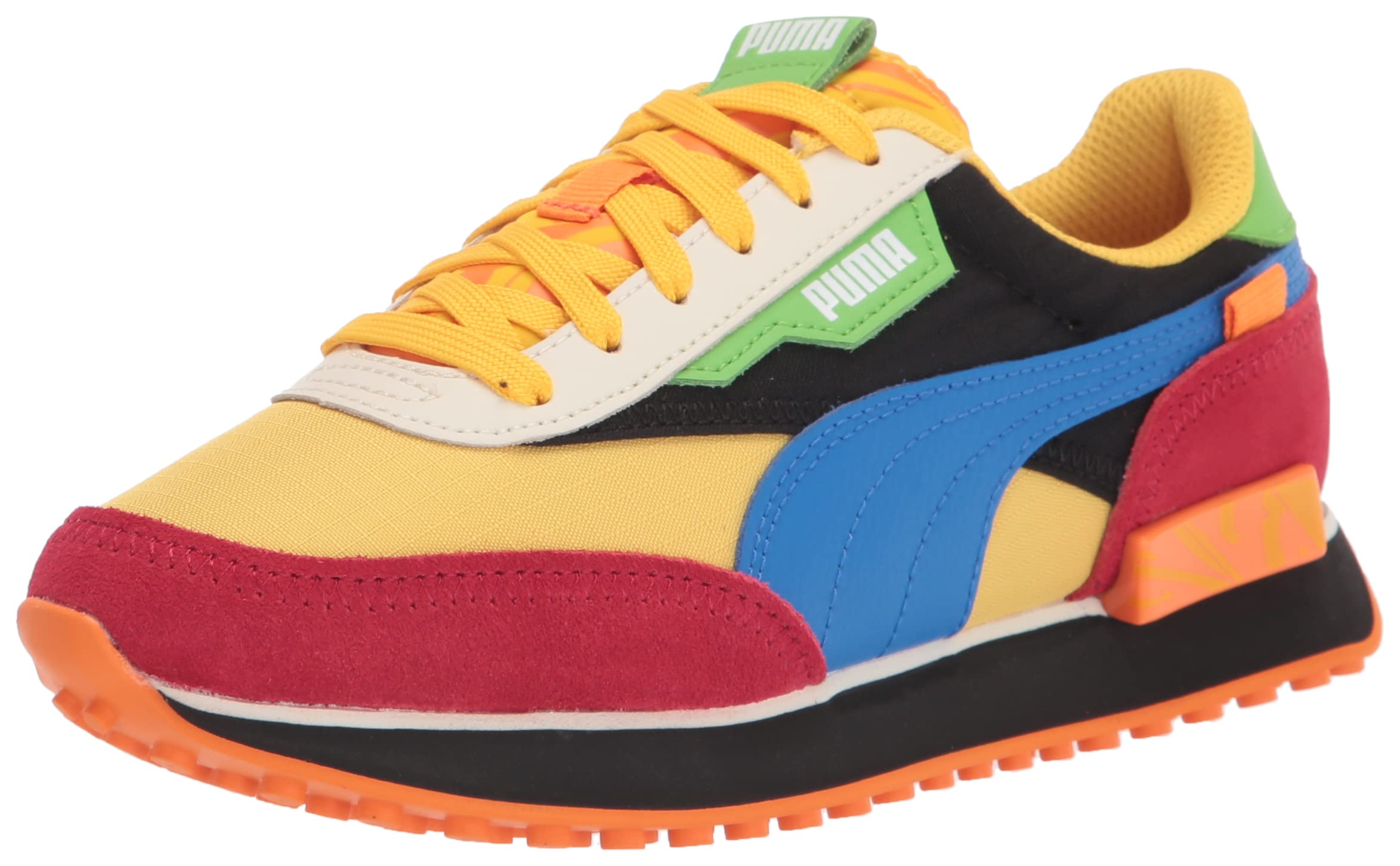 PUMA Toddler Boys Future Rider Candy Bar Lace Up Sneakers Shoes Casual - Yellow - Size 4 M