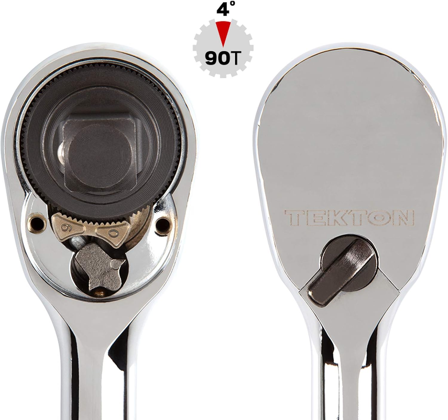 Best Deal Product TEKTON 3/8 Inch Drive x 4-1/2 Inch Ratchet | SRH01104