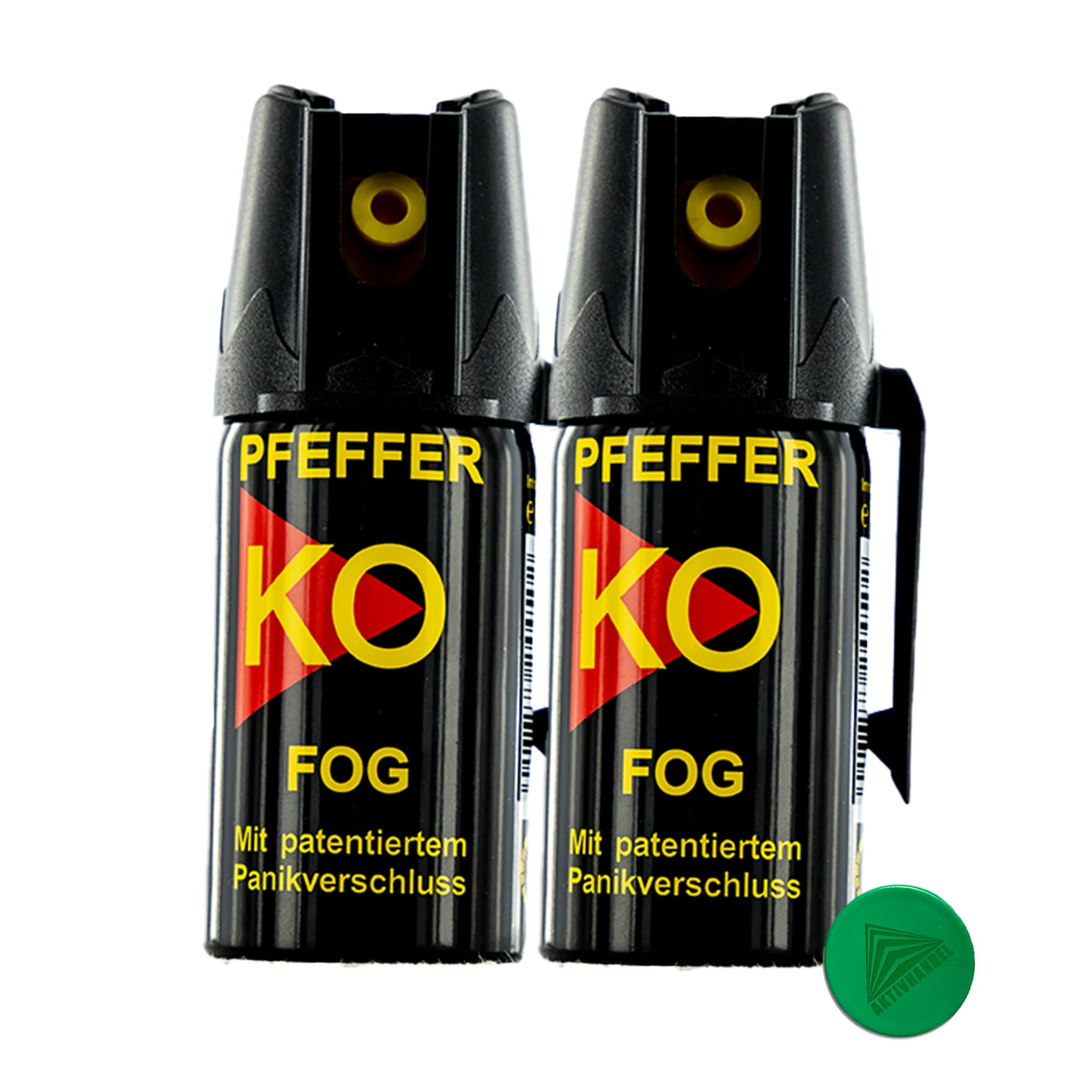 2X Pfefferspray KO-Fog je 40ml Tierabwehrspray Verteidigungsspray