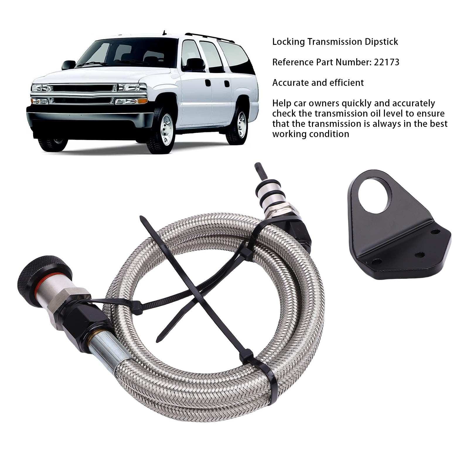 Varilla de Medición de Transmisión Flexible para Control Seguro del Nivel Aceite para Camionetas Serie 1500 2015-2024