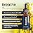 BREATHE 8-IN-1 Mullein Drops for Lungs & Airways 2 fl.oz. - Peppermint, Thyme, & Mullein Leaf Extract - Lung Detox for Smokers - Break up Mucus & Breathe Clear- GMO-Free & Made in USA- 2 months supply