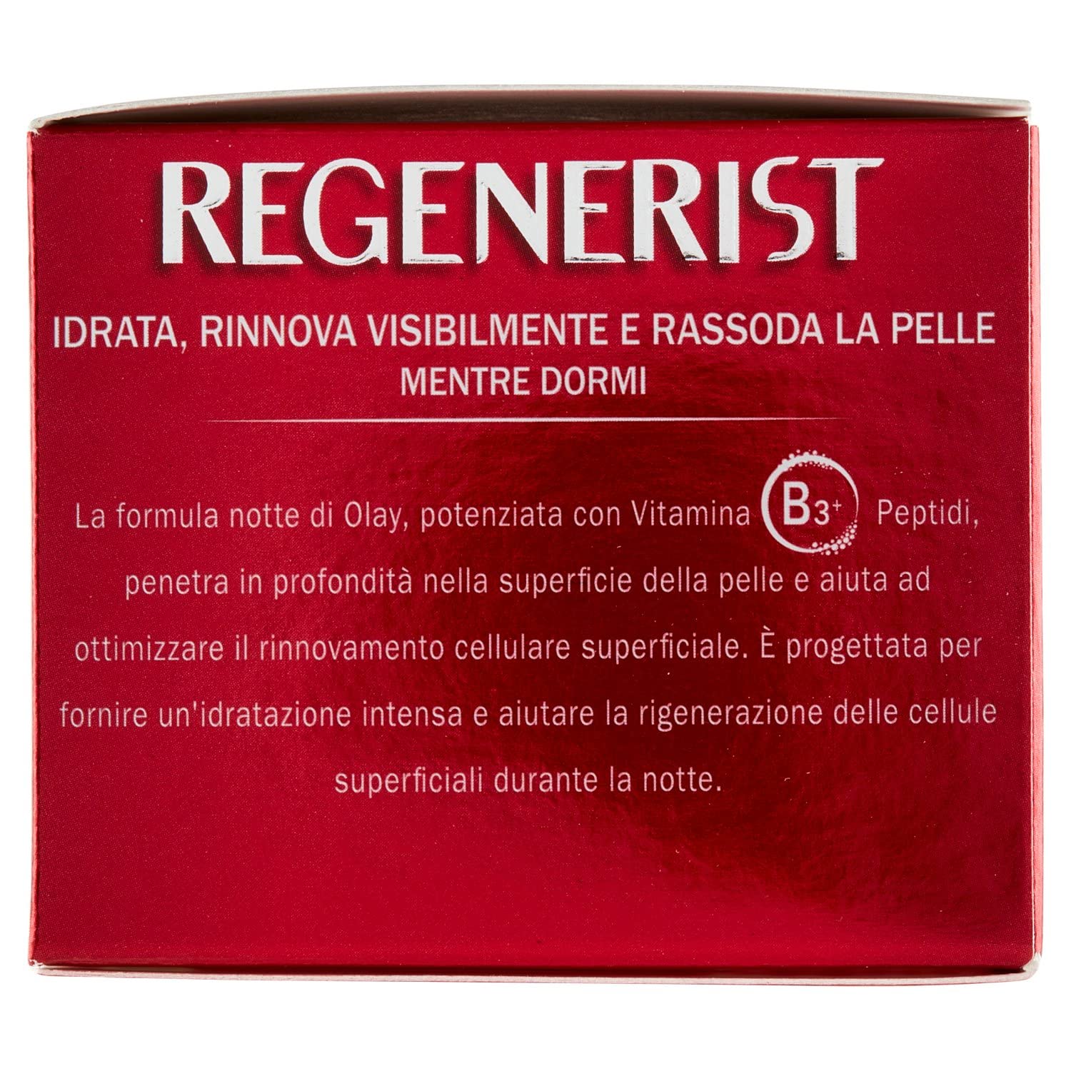 Olay Regenerist Gesichtscreme Nachtcreme - Aktive Anti-Falten- und straffende Feuchtigkeitscreme für die Hautpflege mit Niacinamid und Anti-Aging-Peptiden - Strafft, regeneriert und spendet