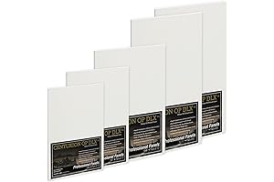 Centurion Deluxe Professional Oil Primed Linen Canvas Bundles