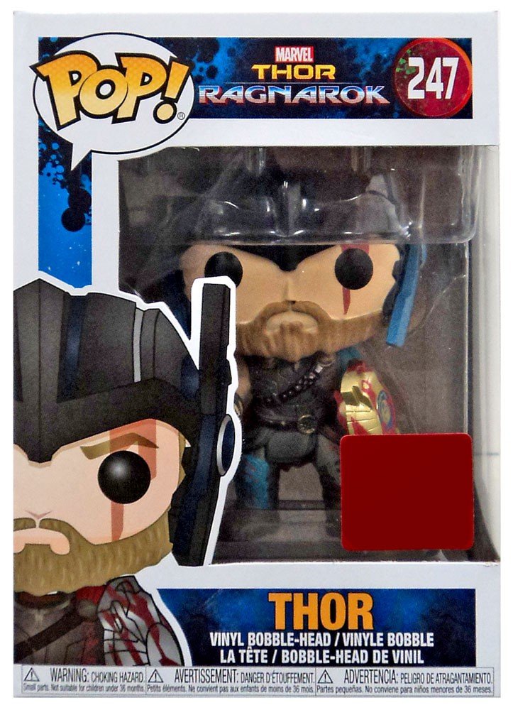 Funko Pop! Marvel: Thor Ragnarok - Gladiator Thor (Collector Corps Exclusive) #247
