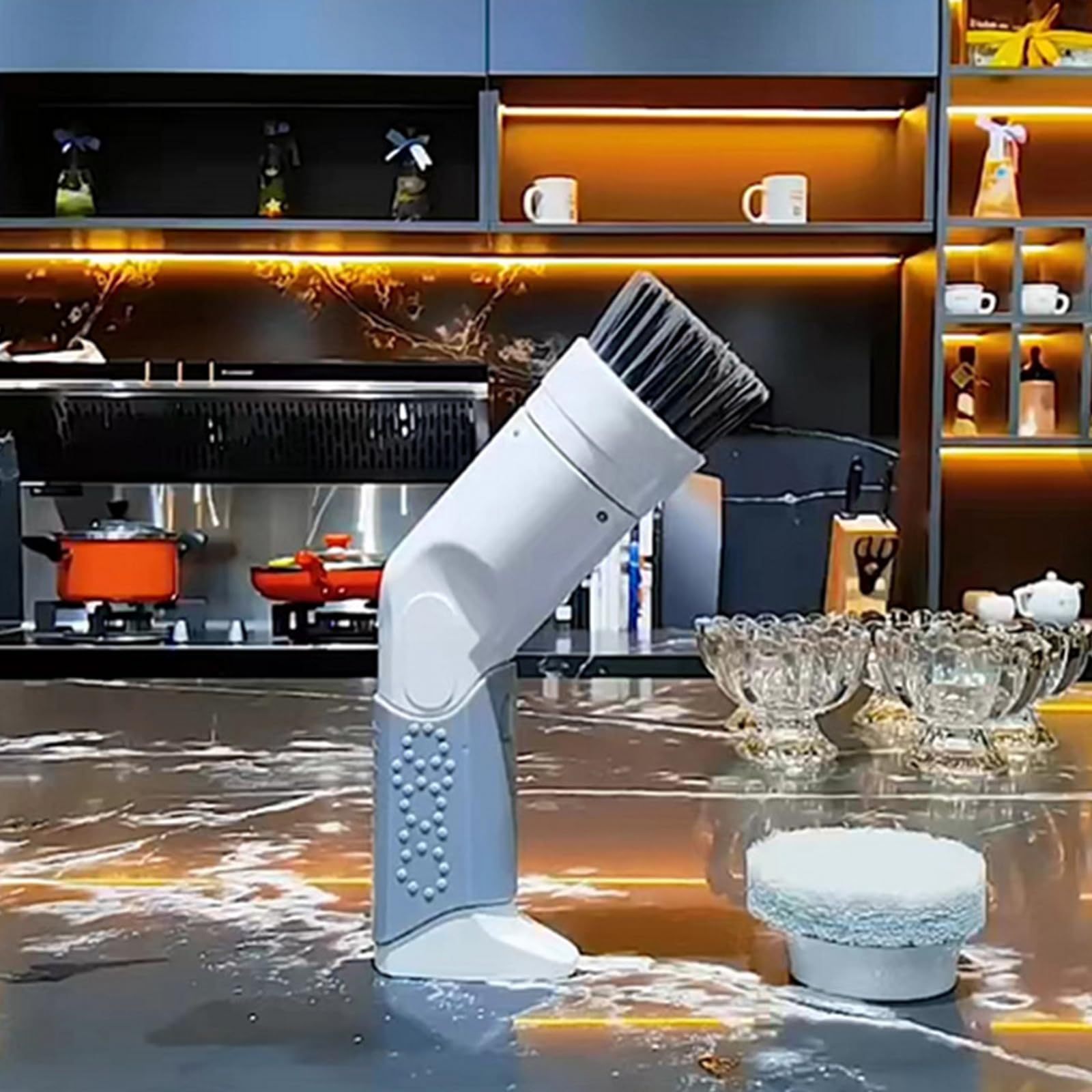 Detergente per Doccia Portatile, Senza Fili, per Bagno