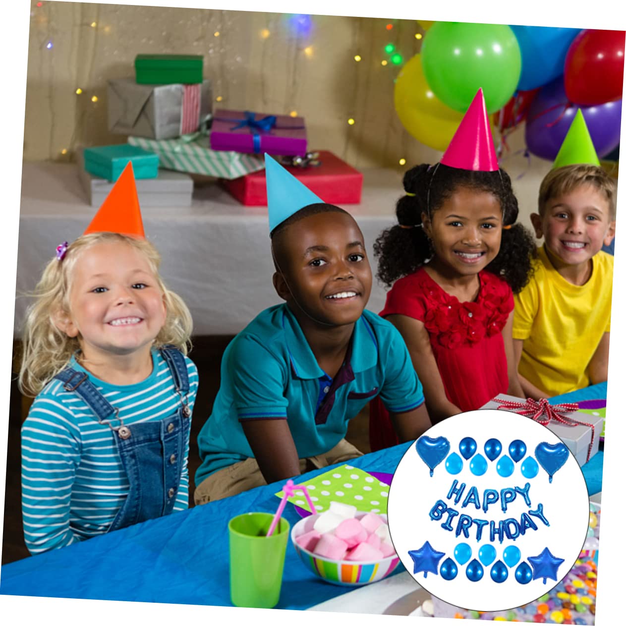 風船ページ Amazon | SUWEN 40インチ ピンク 大型 14個 風船 数字 大きな