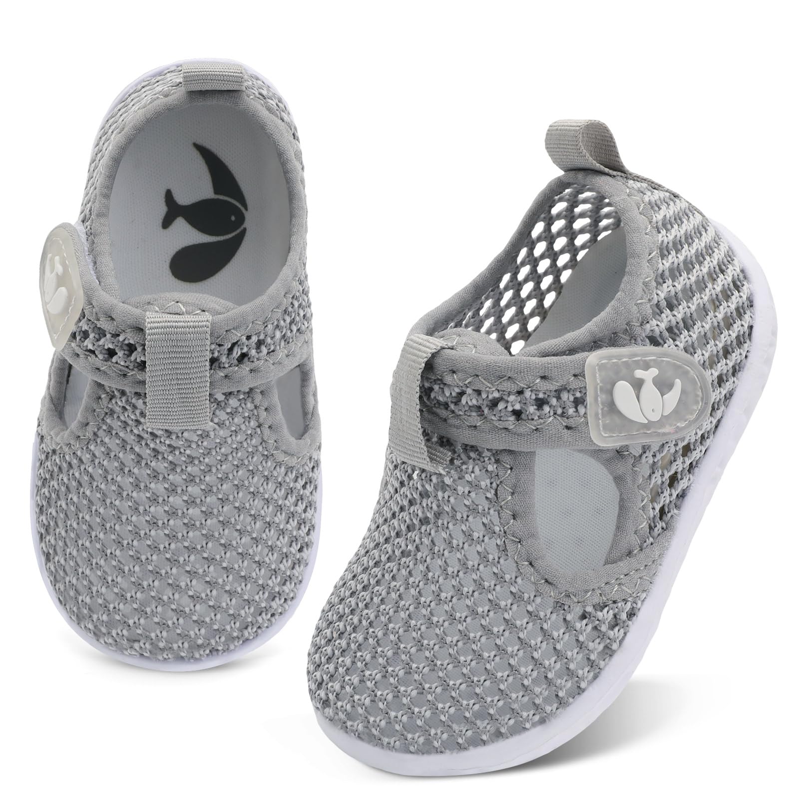 FEETCITY Boys Girls Water Shoes Kids Aqua Socks Quick Dry Barefoot for Beach Swimming Pool