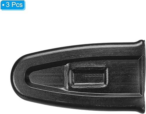 Miniatura 3 de PATIKIL Cubierta de cadena de motosierra de 4 pulgadas, paquete de 3 cubiertas protectoras para barra de sierra de cadena pequeña, cubierta de vaina