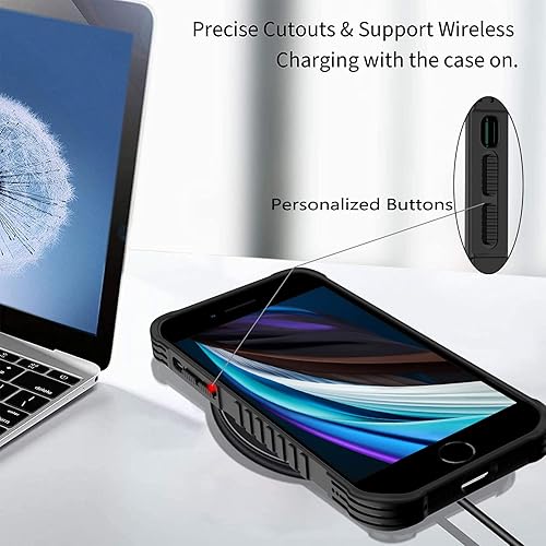 Miniatura 5 de Funda para iPhone SE 2022202078 para hombres y niños, diseño fresco del universo de baloncesto, a prueba de golpes, antiarañazos, caídas, TPU,