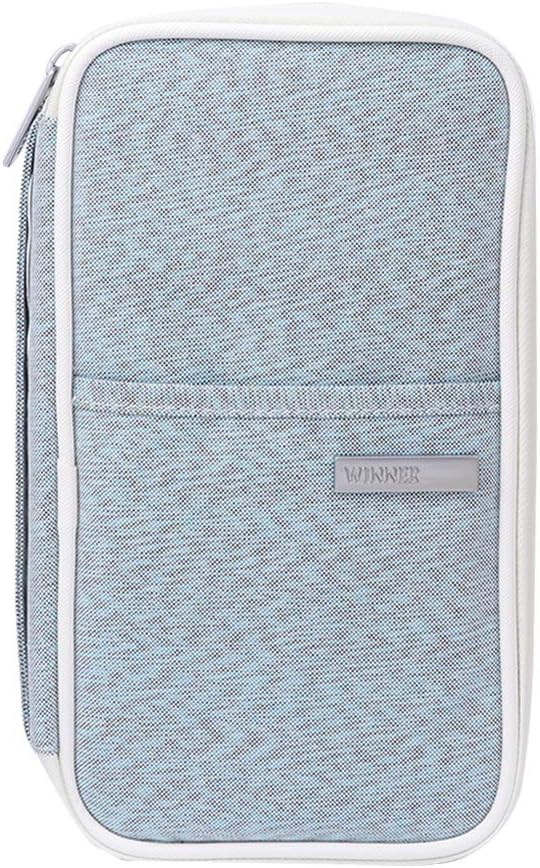XISAOK Travel Bag Wallet Purse Document Organizer Zipped