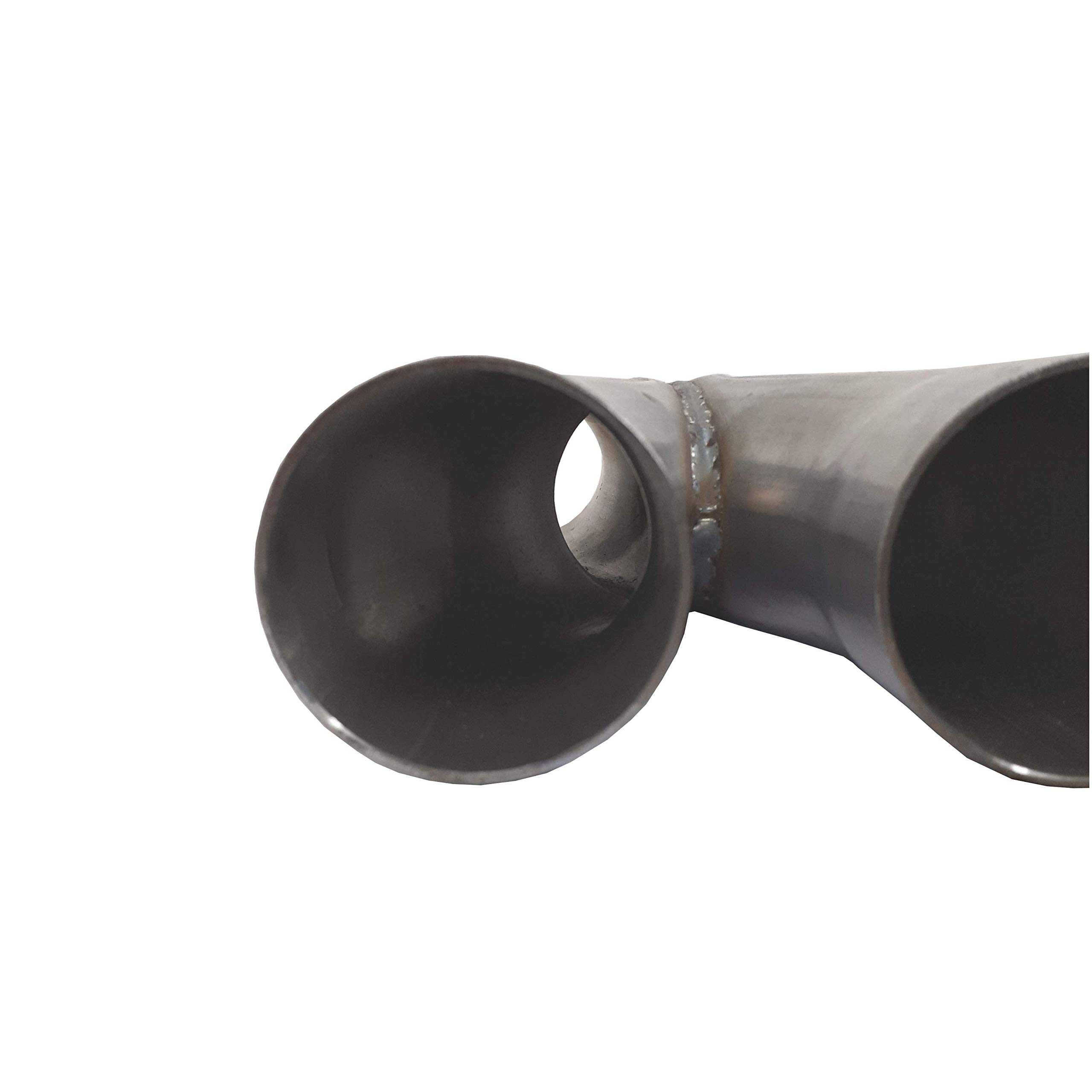 X Rohr 55 mm universal Auspuffrohr Adapter X-Pipe X-Rohr Abgasrohr Kreuzrohr