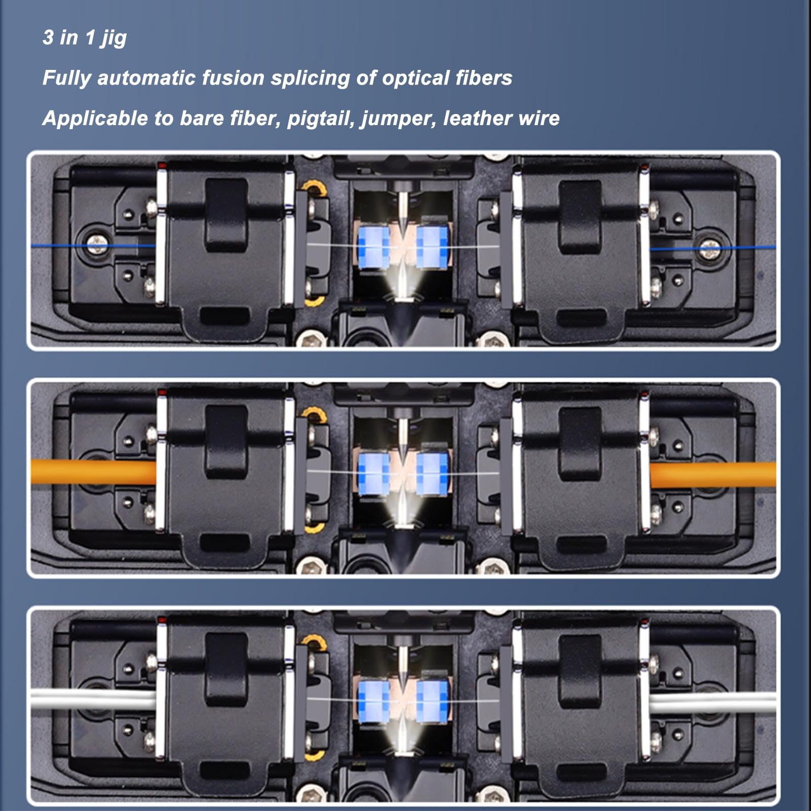 Giuntatrice Automatica Per Cavi Ottici FTTH - Con Schermo LCD 5 Pollici, Compatibile Con Varie Fibre | Spina Europea - Foto 14