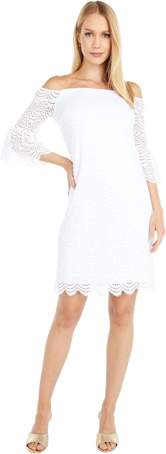 Lilly Pulitzer Lexa Dress Resort White 