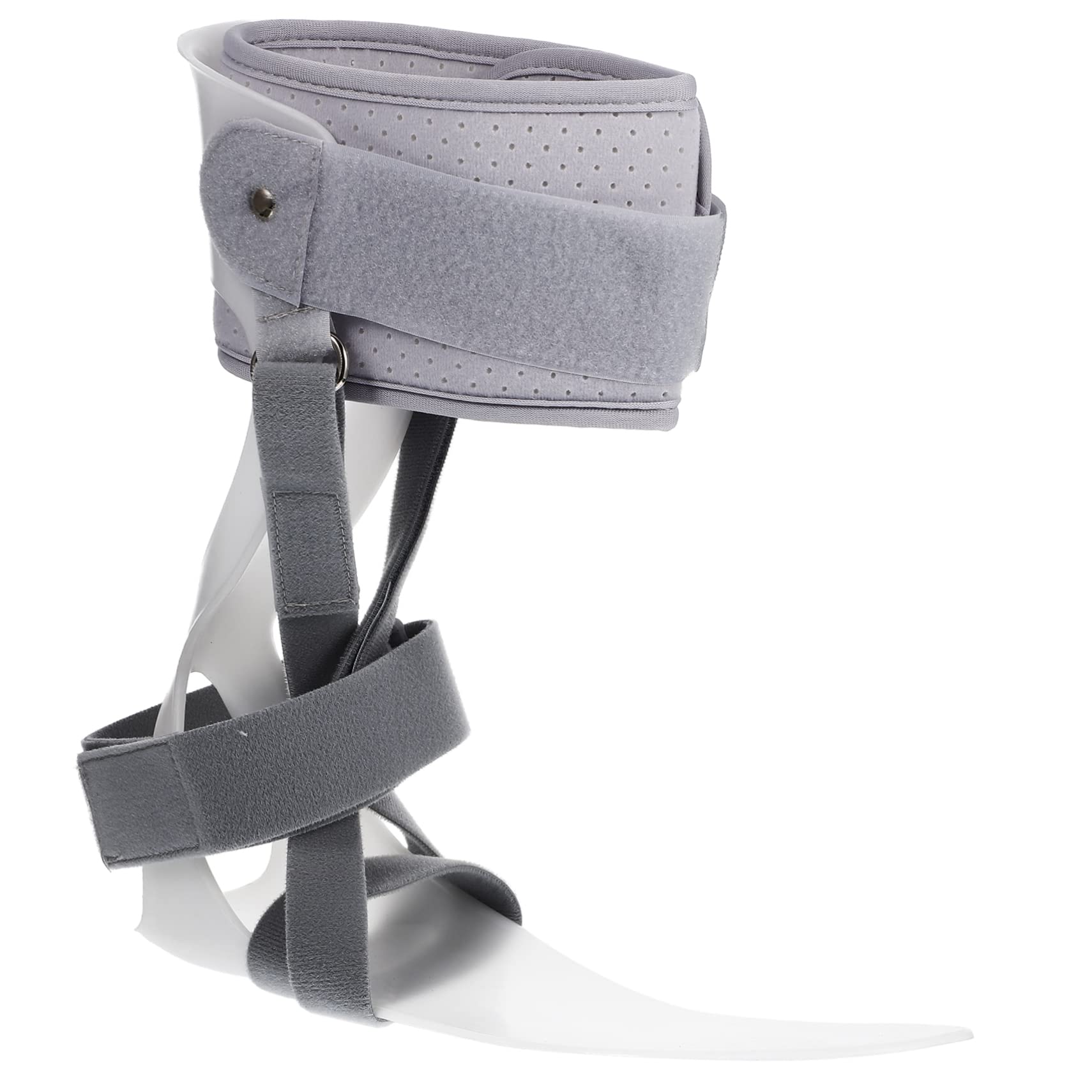 IWOWHERO Foot Immobilizer Foot Support Feet Drop Brace Foot Drop Orthosis Brace Portable Drop Foot Stabilizer Breathable Foot Drop Brace Adjustable Stand Foot Orthotic Tool White Pvc