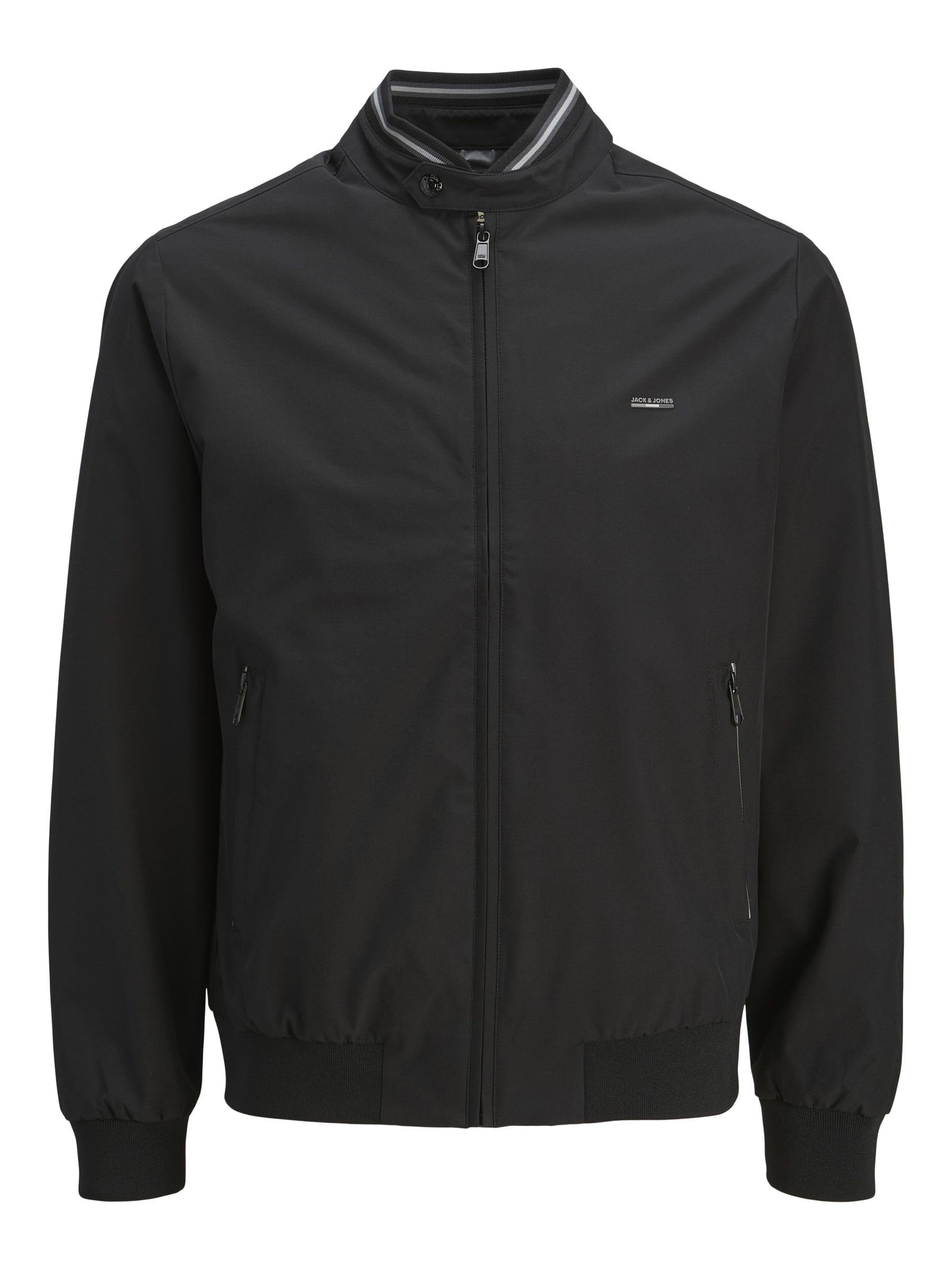 Jack & Jones Nos Uomo Jjerush Bomber Noos Giacca Not Applicable, Nero, Xxl-image