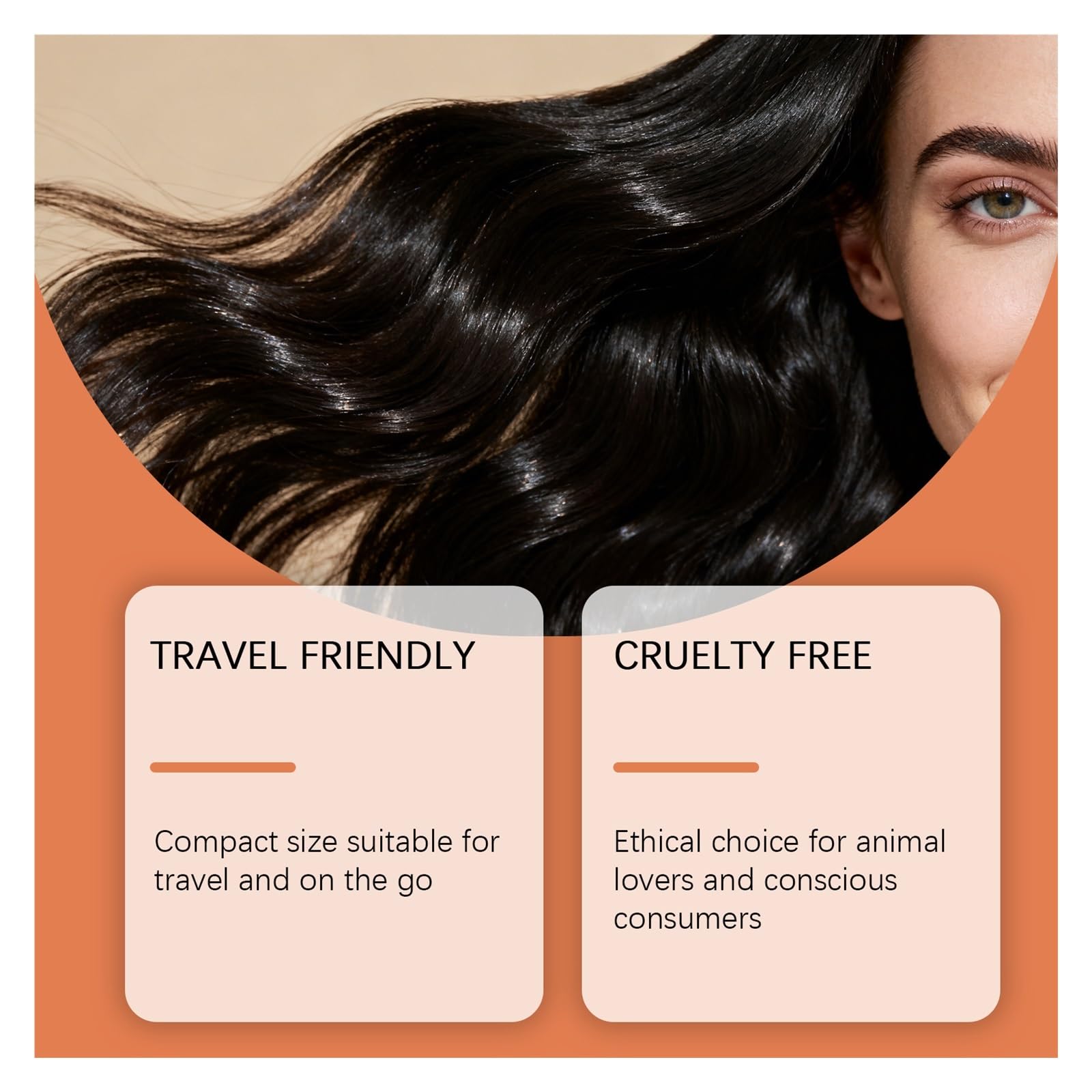 Champú de coco y vainilla | Apoya el cabello fuerte y ayuda a retener la humedad.(2pcs)