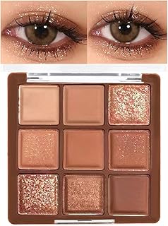 Paleta de sombra de ojos mate marrón nude neu...