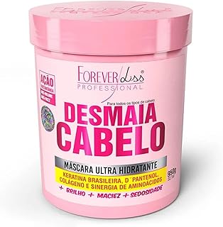 Máscara Desmaia Cabelo, Forever Liss, Rosa, 950Gr