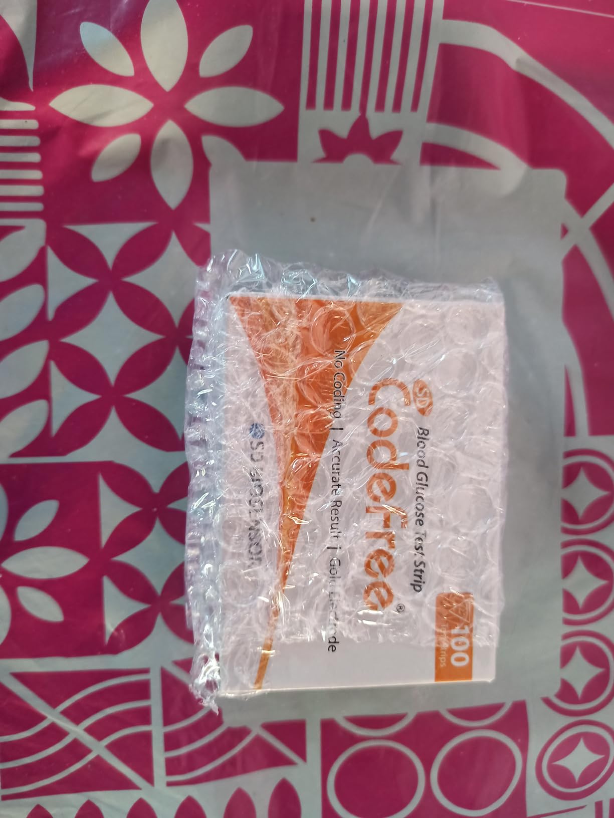 SD Codefree Blood Glucose Test Strips (Pack of 100) - Glucometer Strips ...