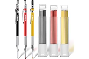 Enhon Mechanical Carpenter Pencils with 36 2mm Refills, A Carpenter's Essential Tool