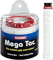 Vista 5 de Tourna Mega Tac Extra Tacky Overgrip - Paquete de 30