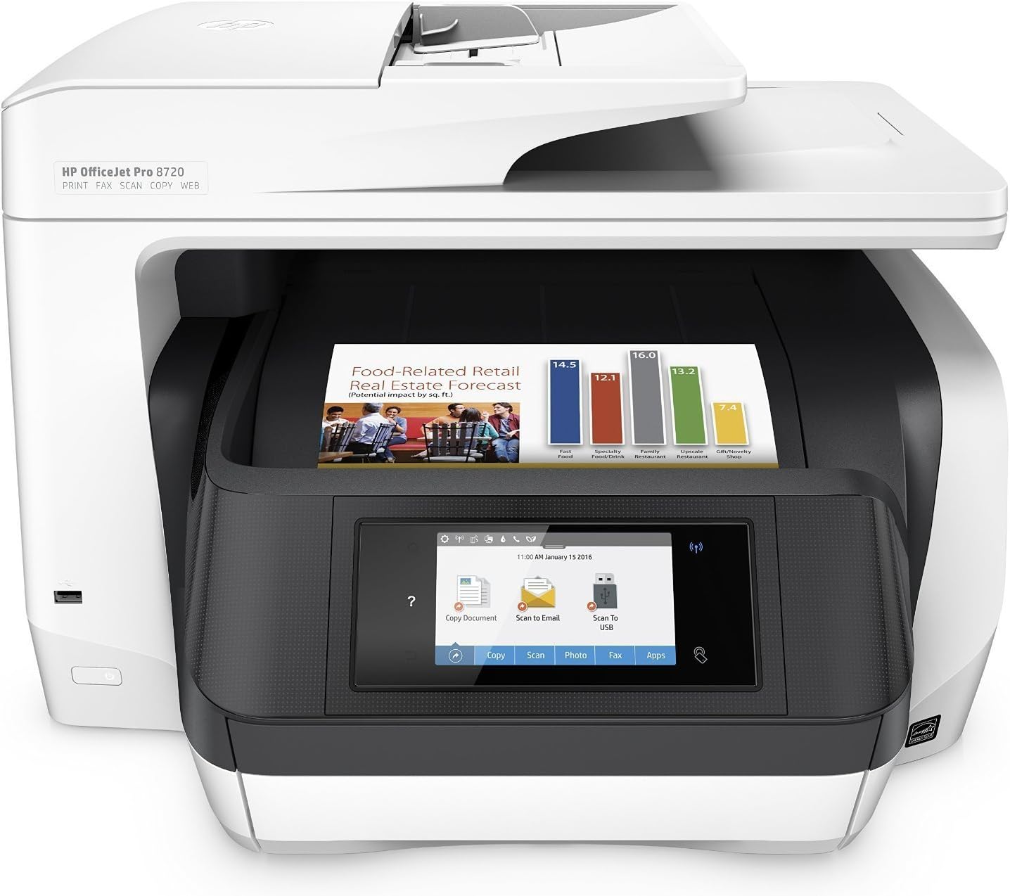 HP OfficeJet Pro 8720 All-in-One Printer