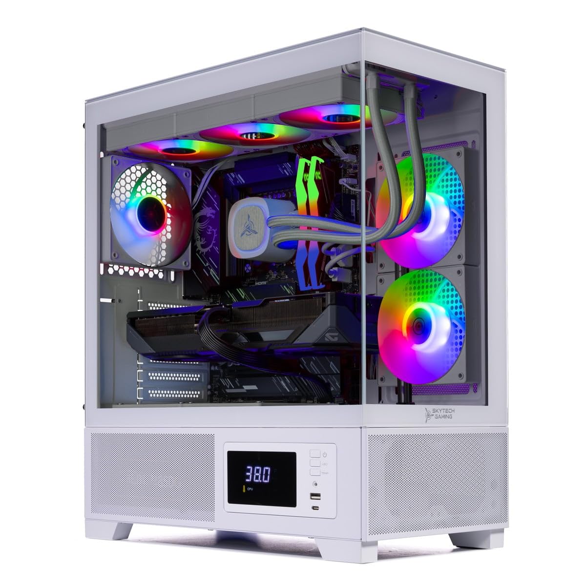 Amazon.com: Skytech Gaming Azure 3 Plus Gaming PC, AMD Ryzen 7