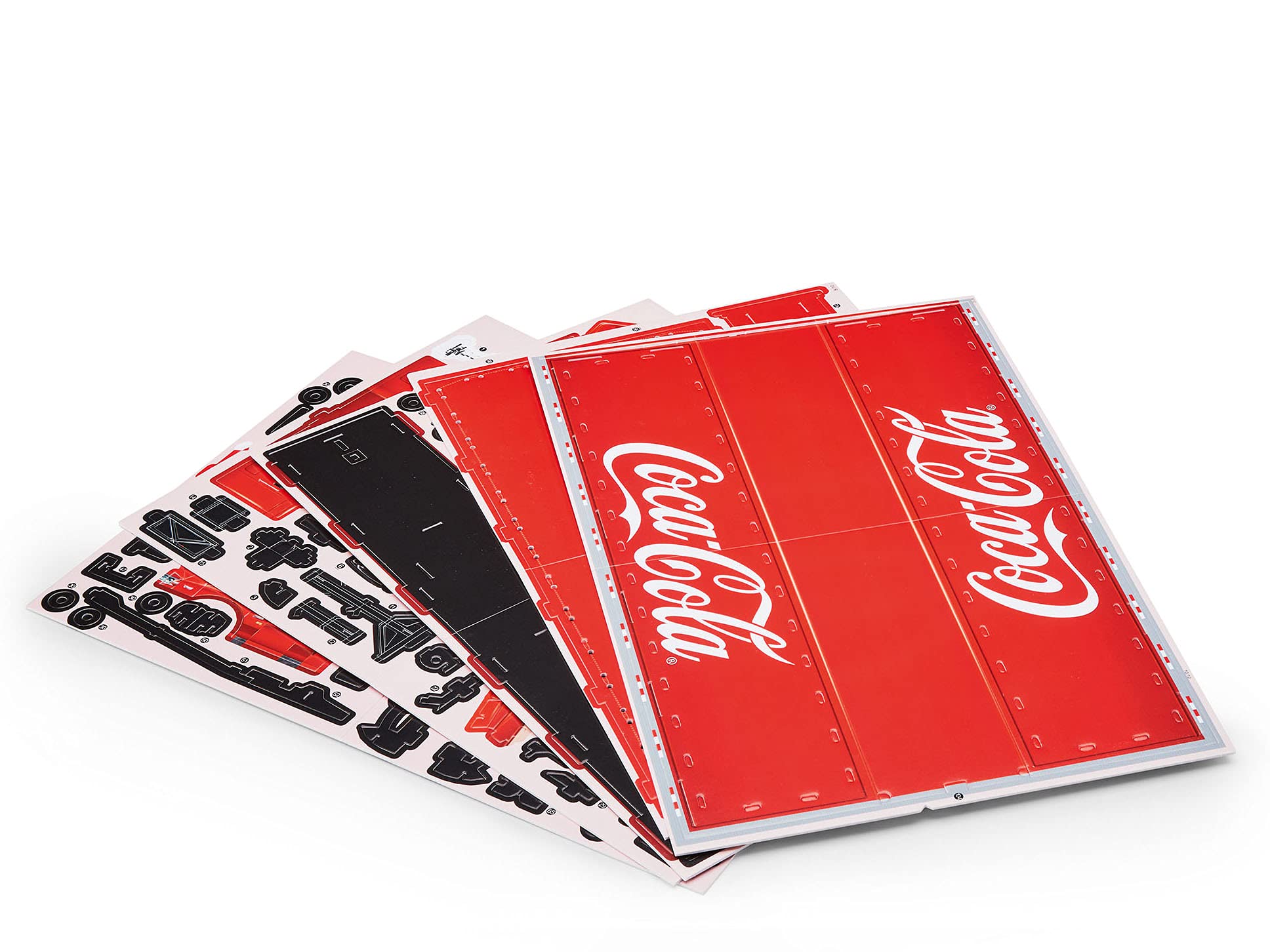 Revell Nice Price 3D Puzzle I Coca-Cola Weihnachtstruck mit LED-Beleuchtung I Ideale Geschenkidee für Jungen, Mädchen, Kinder und Erwachsene ab 10 Jahren I Coca Cola Truck selber nachbauen