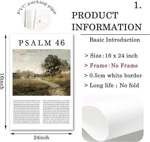 Vista 235 de Arte de pared de acuarela de Jesús, pintura en lienzo cristiano, imágenes de las Escrituras, decoración de pared, póster con versículos bíblicos