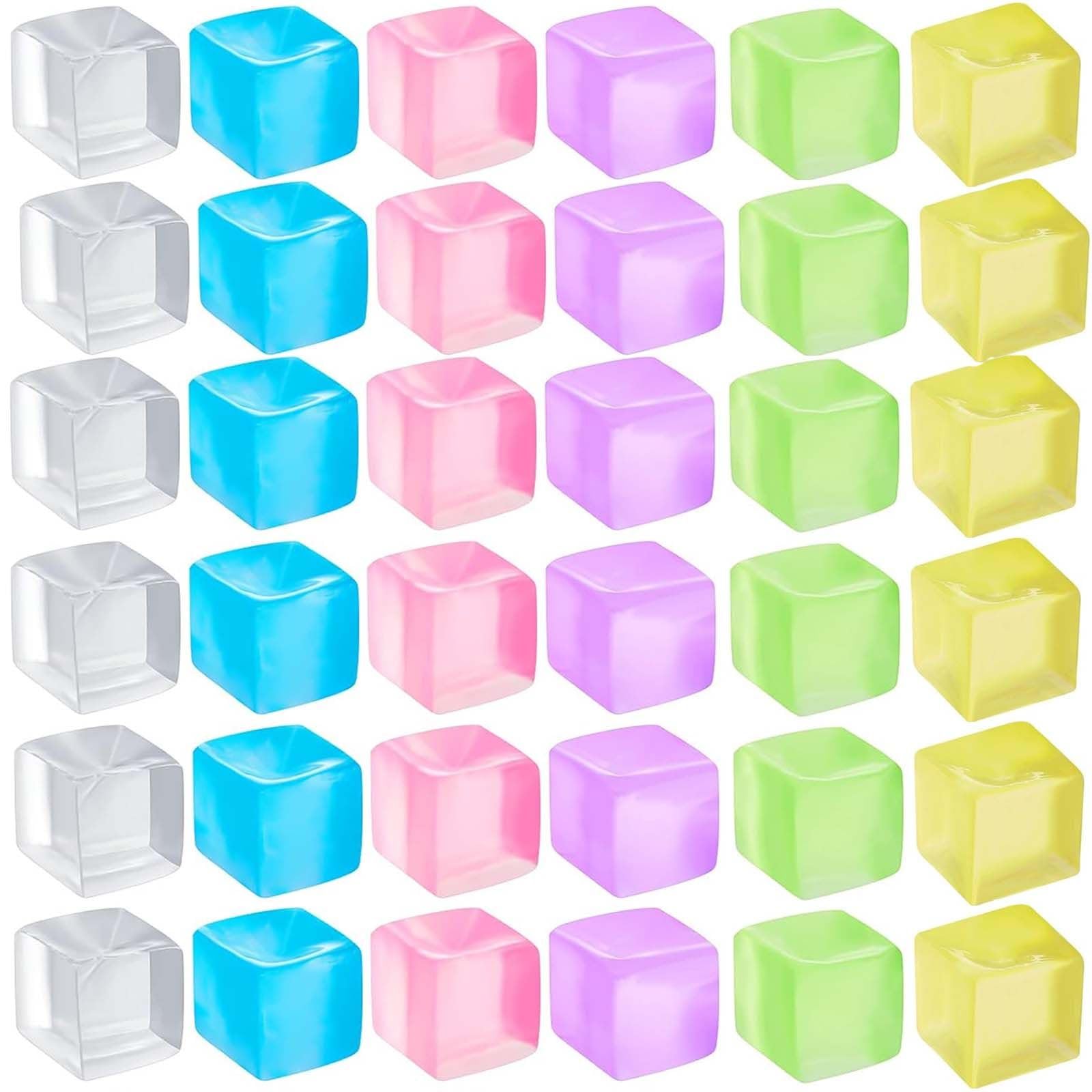 36 Pcs Squishy Nedoh Cube, Mini Nice Ice Cube Squishy, Stress Balls Cubes Squeeze Fidget Toys for Adults & Kids Birthday Bulk Gifts, Sensory Toys for Relieve Anxiety and Stress