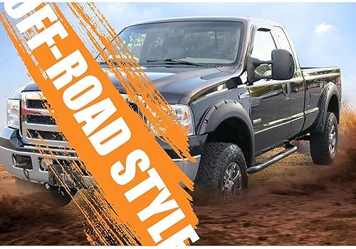 Vista 47 de G-PLUS Kit de guardabarros compatible con Ford F250 F350 Super Duty 1999-2007 (no compatible con modelos duales), cubierta protectora de rueda