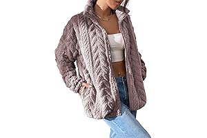 Sherpa Winter Fleece Jacket for Women