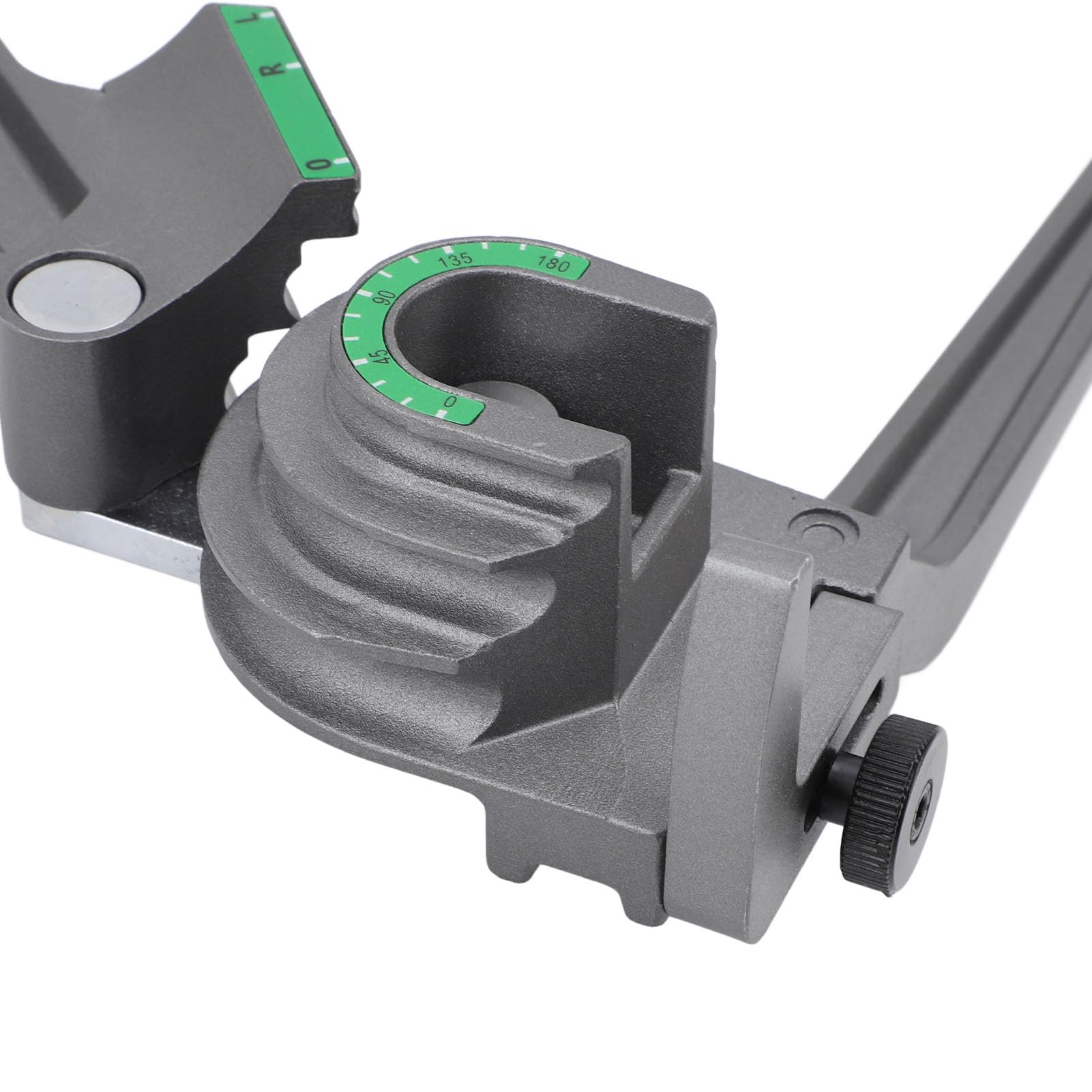 Zerodis 3 w 1 Giętarka do Rur 180 Stopni 1/4 3/8 1/2 Cala średnicy Zewnętrznej Narzędzie do Gięcia Rurek Rur Miedzianych Aluminiowych Stalowych z ergonomiczną rączką i Spustem