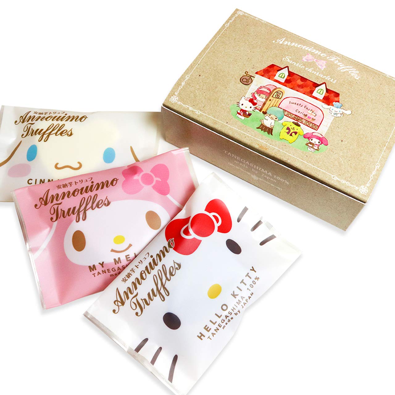 Amazon | サンリオ安納芋トリュフチョコレート3個入（限定