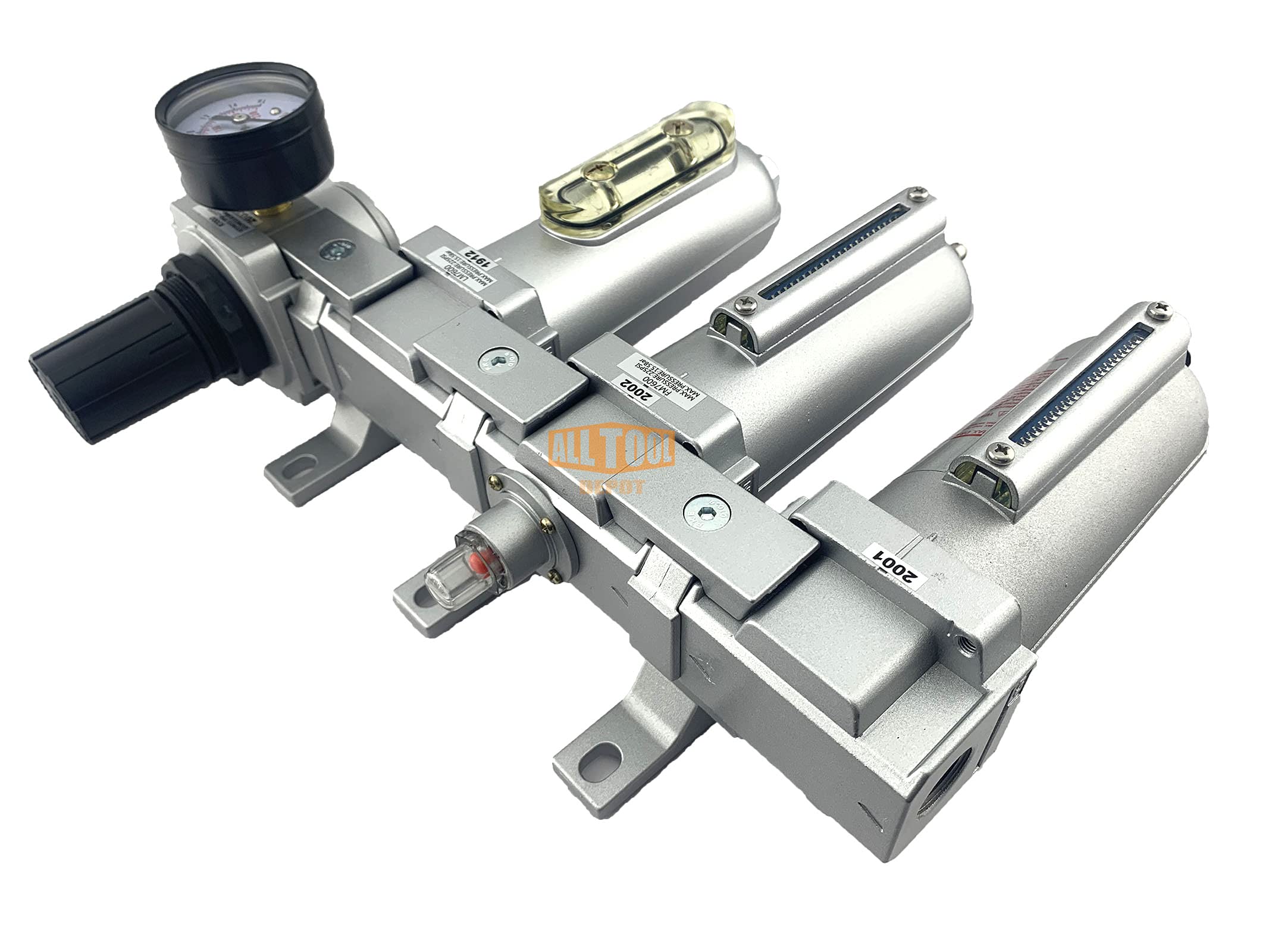 KLBZG 1/2" NPT 3 Stage Air Drying System,Heavy Duty Industrial Grade - View #4