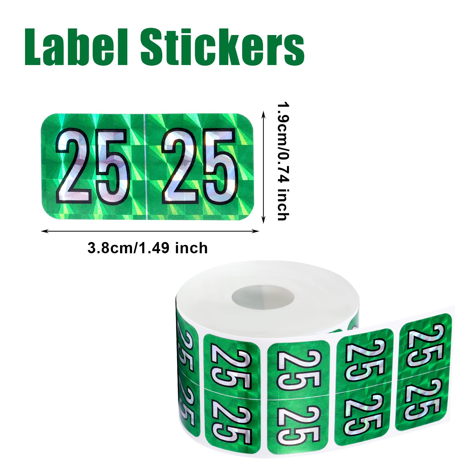 500pcs 2025 Year Stickers - Image 2
