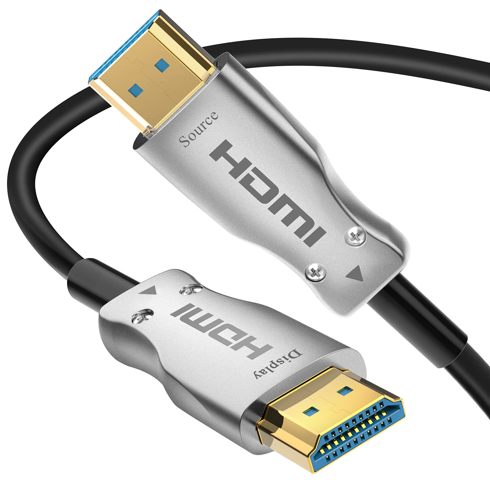 FEYTIN 8K High Speed HDMI Cable - 8K@60Hz & 4K@120Hz 33FT Displayport HDMI Cable | 48Gbps | HDCP 2.3