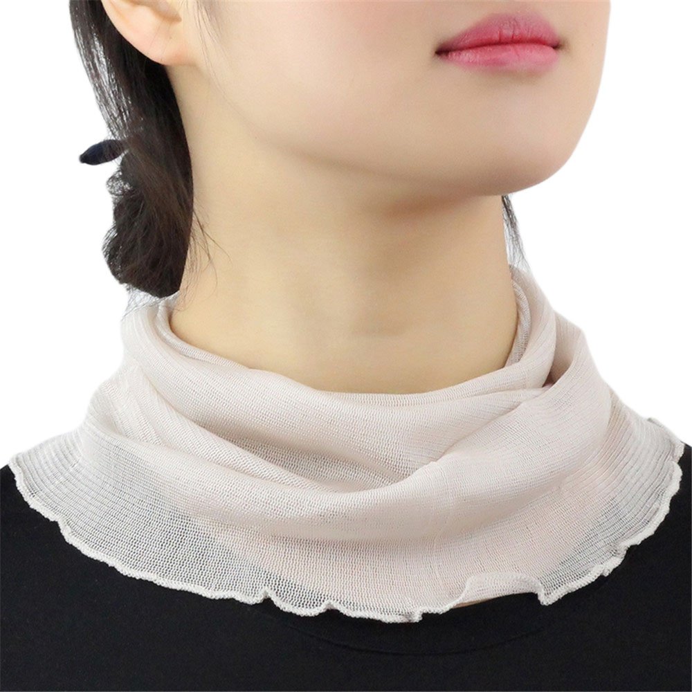 Foulard Tour De Cou En Soie De Mûrier 100% - Écharpe Tube Légère Et Polyvalente Pour Femme - Cadeau élégant