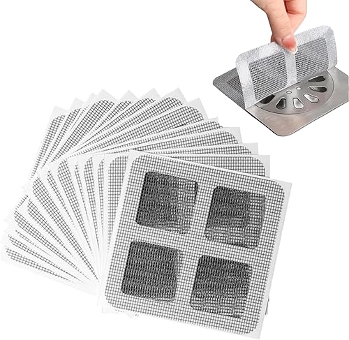 Adhesivos desechables para drenaje de cabello, cubierta de drenaje de ducha desechable 2025, protector de drenaje de ducha de baño, cubierta de