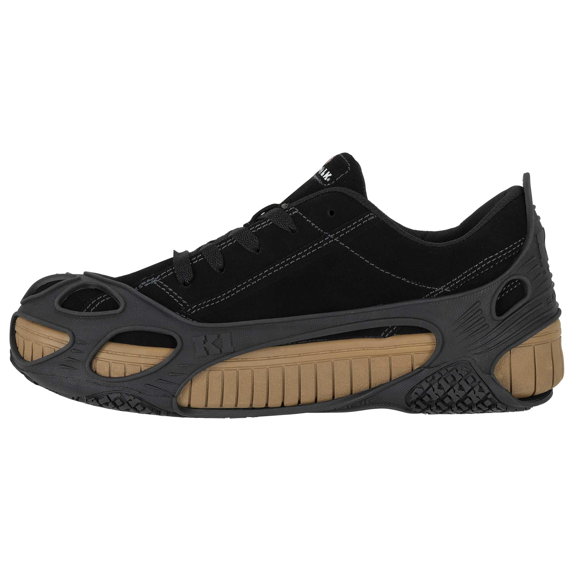 K1 Series SG1 Grip antidérapant sur l'huile et la graisse pour chaussures de travail/sécurité – Aides à la traction pour hommes et femmes dans les services alimentaires, entrepôts