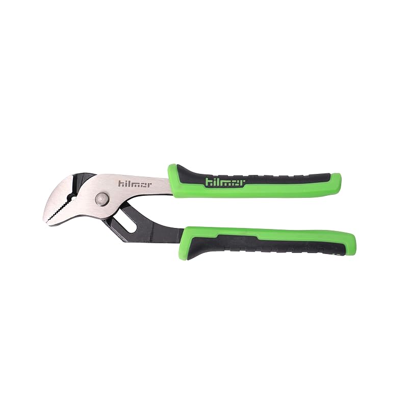 Alicate Bomba d’Água de 20,3 cm Hilmor com Mordente Reto e Cabo Emborrachado GJP8 1885366