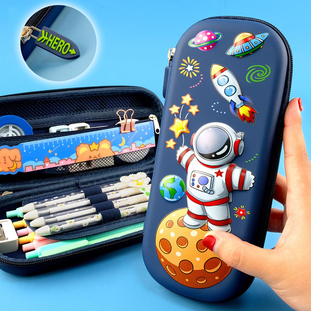 Set Von 3 Schulrucksäcken Für Mädchen - Polka-Punkt Design, Wasserabweisend, Mit Reflektierenden Streifen