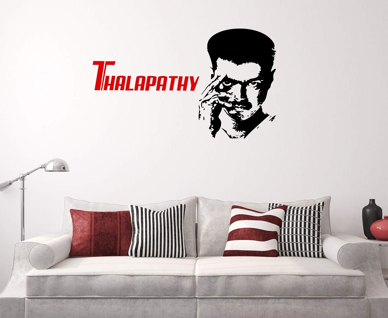 Wallstick thalapathy wallstickers (Vinyl 85 cm x 50 cm)-image-16