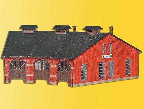 Kibri - Kit de caseta redonda/motor de 3 puestos - HO