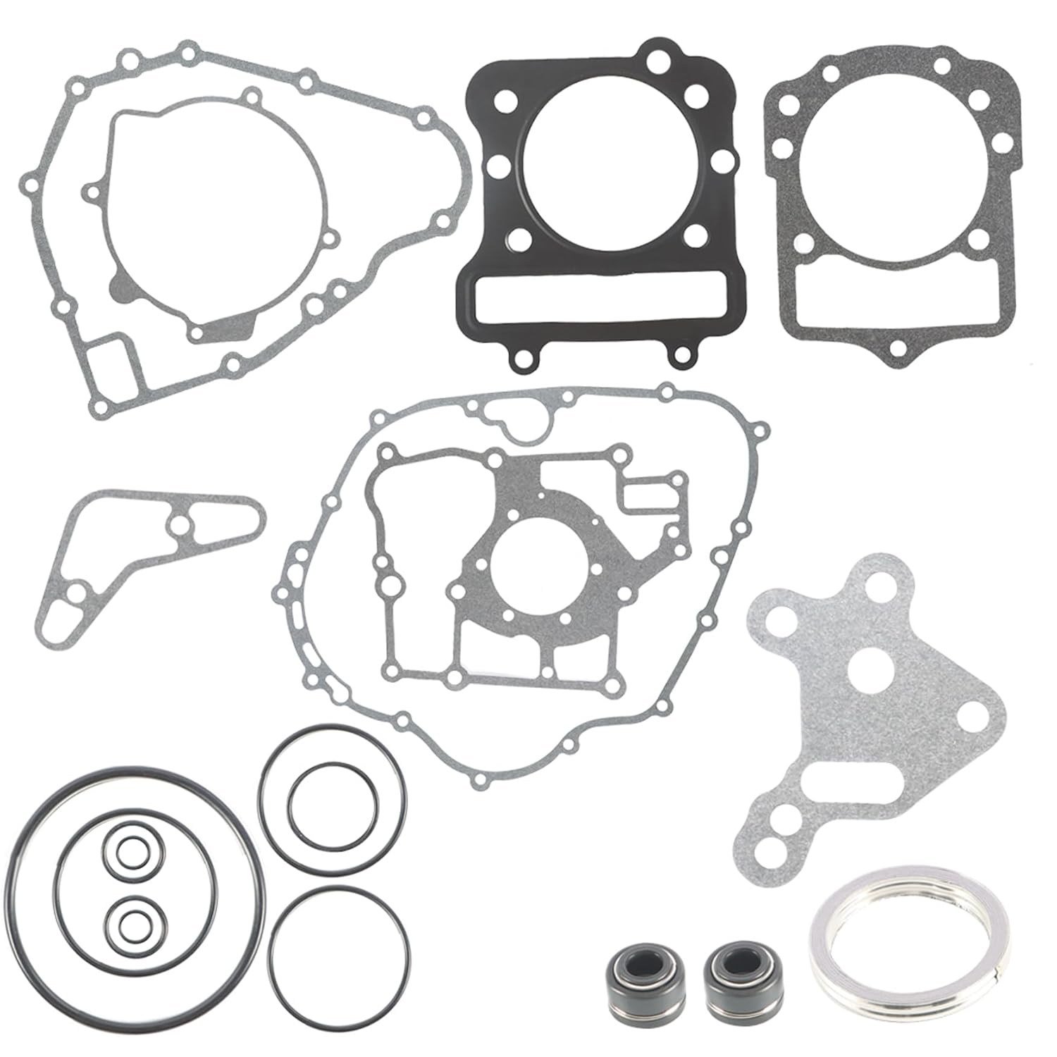 WFLNHB Gasket Set Kit Replacement for Kawasaki Bayou 300 2x4 1988-2004 Replacement for Kawasaki Lakota 300 1995-2003