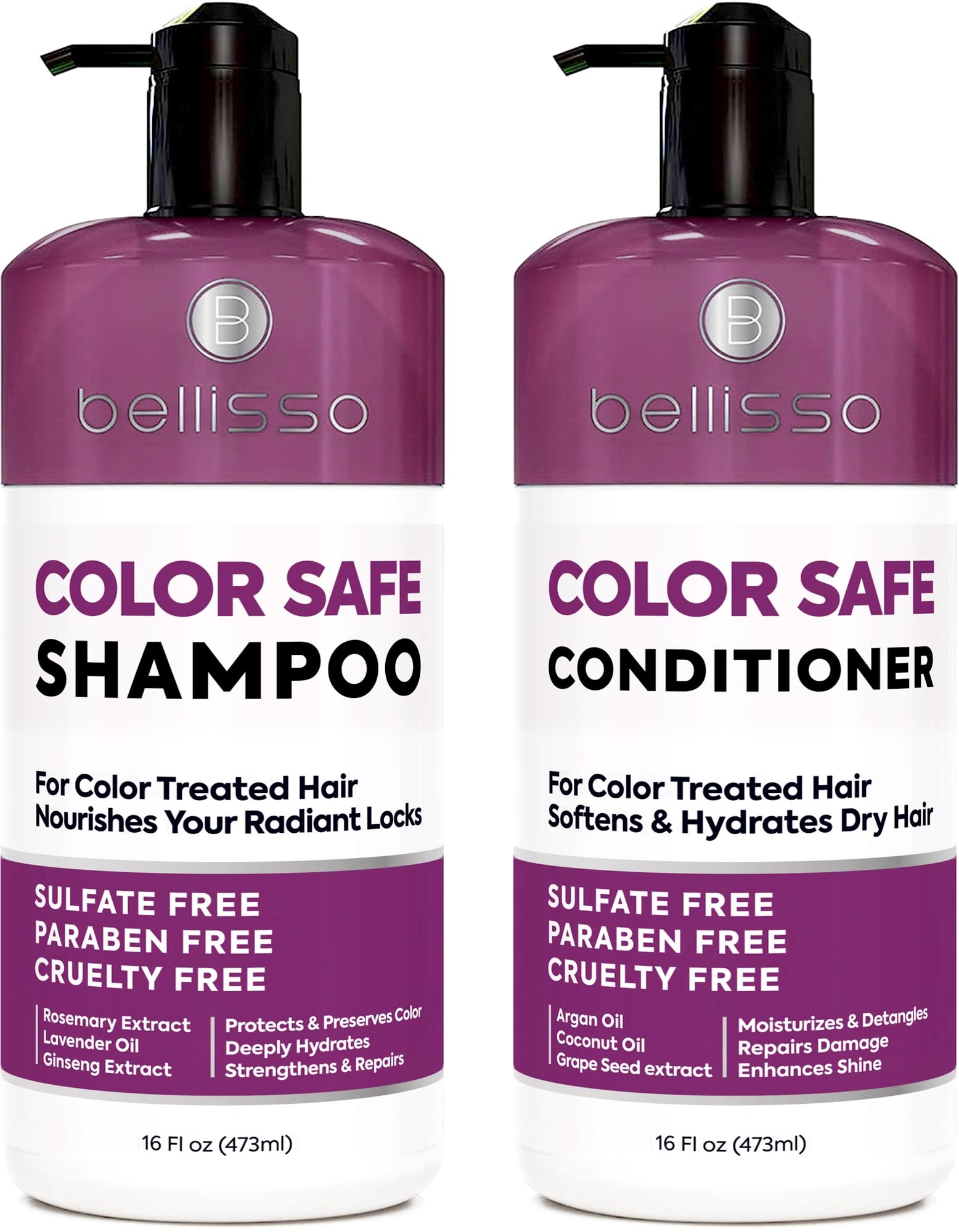Amazon.com: Color Safe Shampoo and Conditioner Set – Anti-Fade