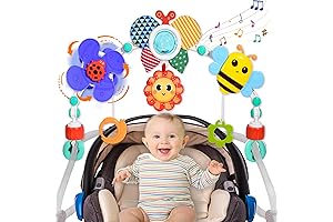 Adorable Butterfly Arch Toy for Stroller Rides