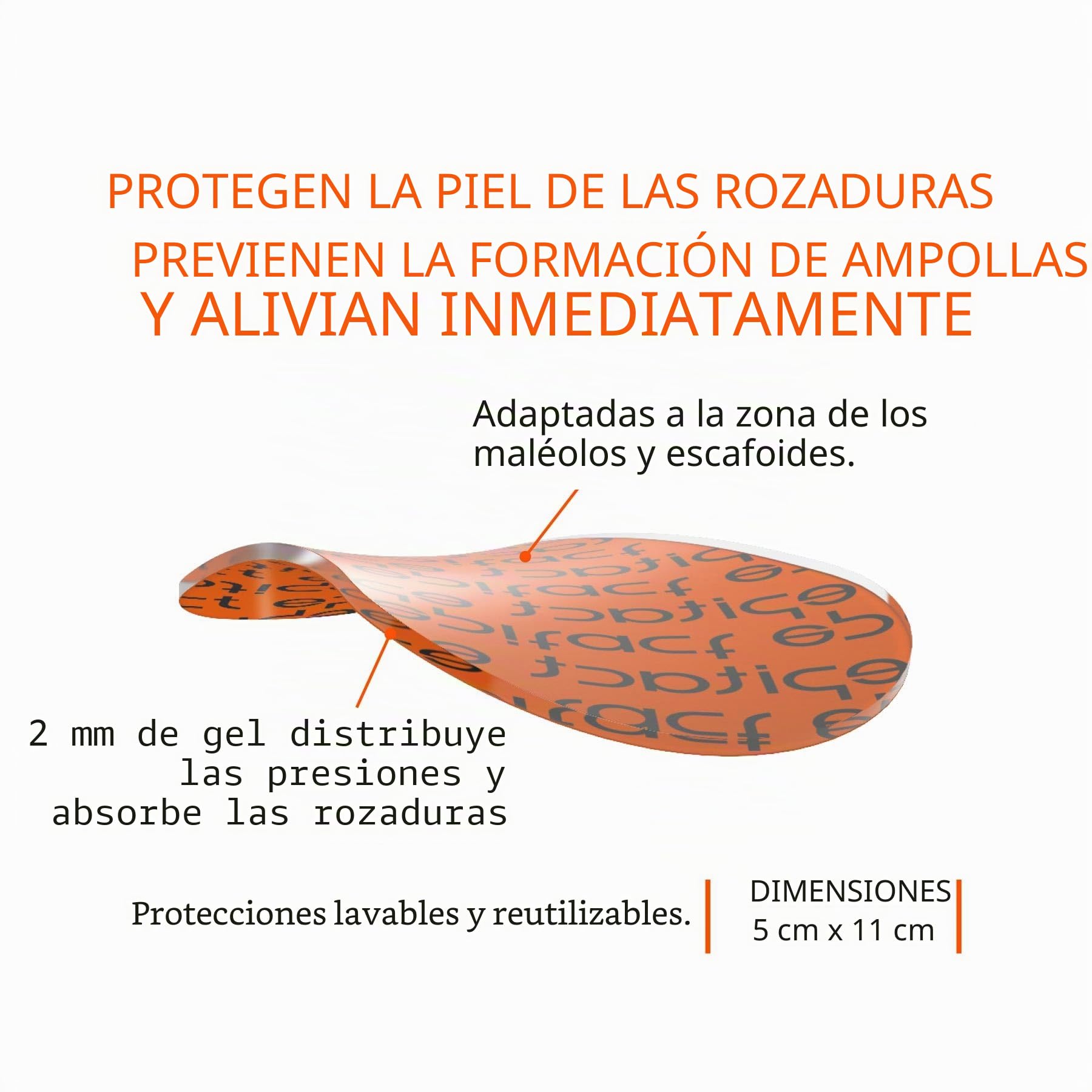 Epitact Protectores de maléolos para patines o esquís, talla única