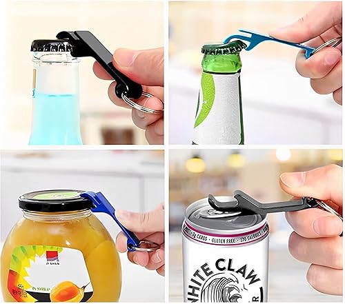 Miniatura 7 de 100 llaveros personalizados para abridor de botellas, llaveros personalizados para abridor de cerveza que pueden enfriar el llavero con logotipo